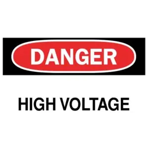ABB WHF-0076 EZCODE Self-Sticking Polyester Safety Labels