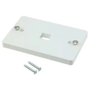 CommScope 1-1479152-3 Faceplate Kit Phone 1-Port