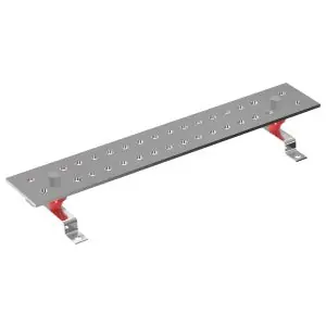 StructuredGround GB4N0016TPI-1 Telecommunication Ground Busbar 4 in. w 24 in. L