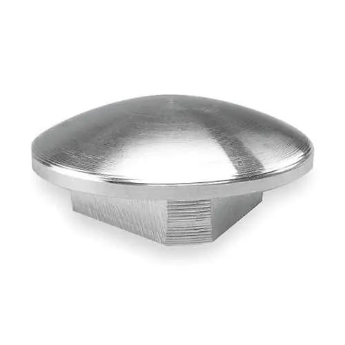 Snapnrack 172-05808 1-1/2 Sch40 Aluminum Ground Mount Plug End Hollaender (62-8)