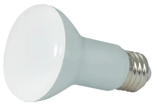 Satco S28491 LED Reflector Lamp 6W R20 Dimmable