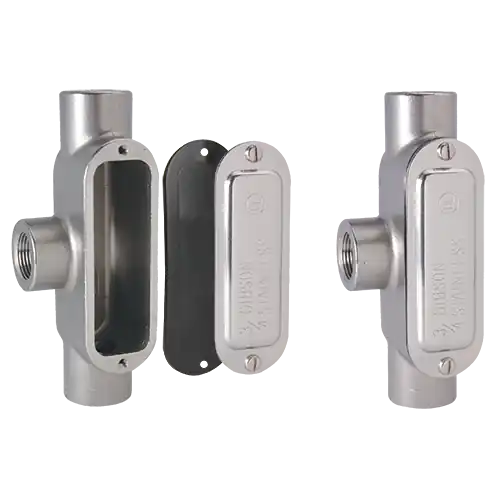 Gibson Stainless 7075T GIBSON 3/4 SS T CONDUIT BODY