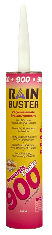 RainBuster TOP900WHT RainBuster 900 White Sealant 10 oz Replacement MPN