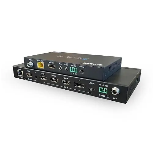 Comprehensive CSW-PS512MV Seamless Presentation Switcher with Multi-Viewer and HDBT Extension up to 230'