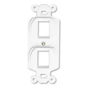Siemon MX-D4Z-04 MAX Frame Flush Mount 4-Ports Grey