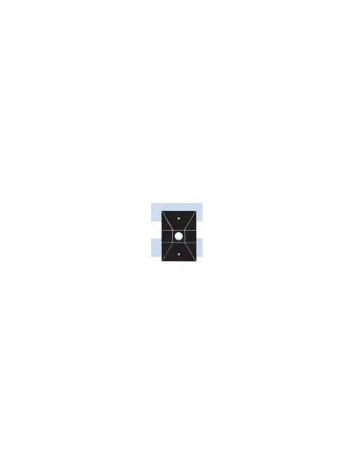 Mulberry Metal Products 30351W Rect Lampholder Cover 1-Hole White