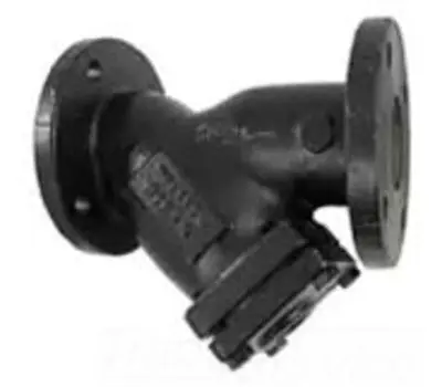 MUELLER STEAM SPECIALTY 758_4IN 4 in. Flanged x Flanged Cast Iron Wye Strainer