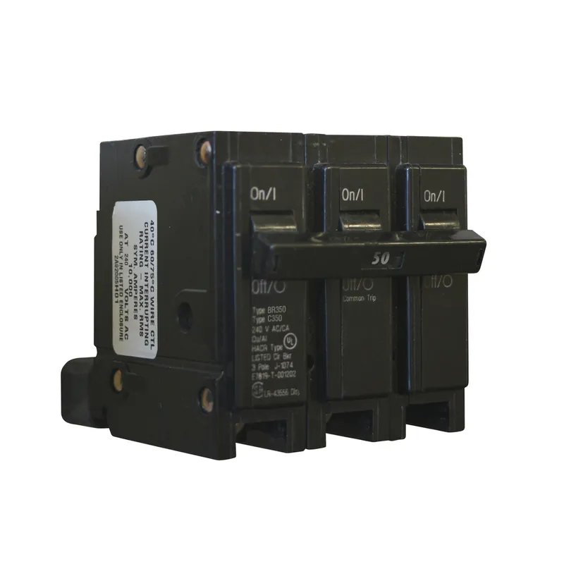 Cutler-Hammer BR350 Eaton Electrical BR350 1 Inch Type BR Plug-On Circuit Breaker