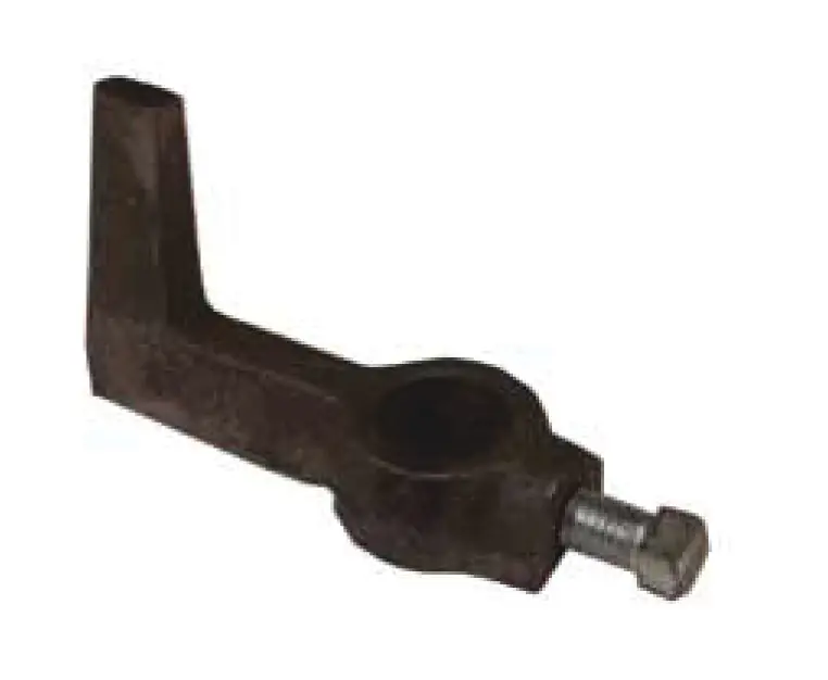 Dayton Superior 125736 2X4 Single Screed Hook Cast Iron for Round Stakes