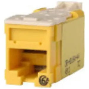 Ortronics OR-HDJ6A-44 Clarity® Cat 6a High Density Jack T568A/B Yellow