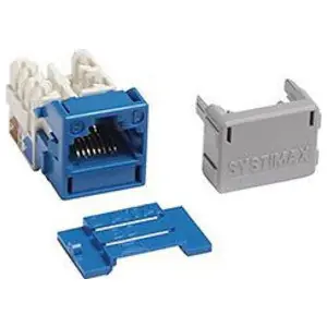CommScope 700206758 Systimax MGS400 Series GigaSPEED XL Information Outlet Blue
