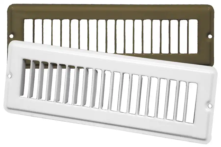 Continental Register TG32B1203 Toe Space Grille 12 in x 2-1/4 in