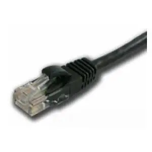 Lynn Electronics CAT6-25-BKB Cat 6 Snagless Molded Boot Patch Cables 25 ft. Black