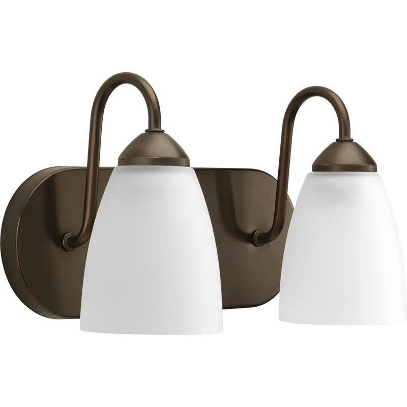 Progress P2707-20 Gather Collection Two-Light Bath Vanity Light