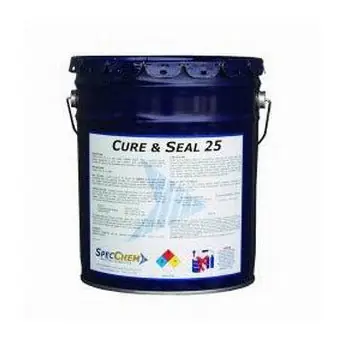 SpecChem CS255 Cure & Seal 25 5 Gal. Pail Clear Solvent-Based Curing and Sealing Compound