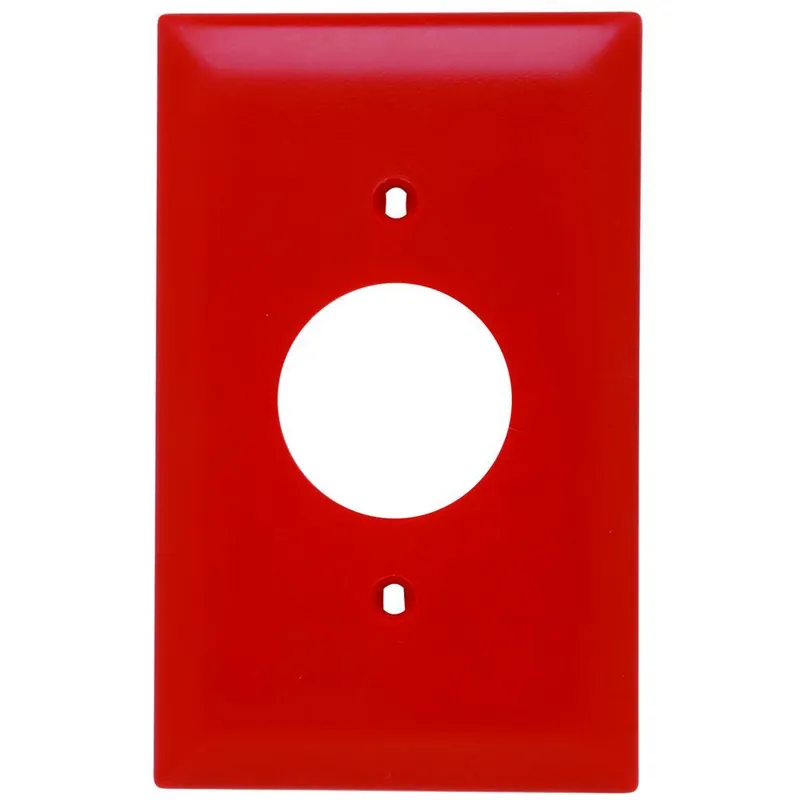 Pass & Seymour TP7-RED TradeMaster TP Series Standard Receptacle Wall Plate 5 in