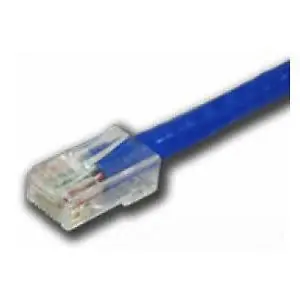 Lynn Electronics ECAT5-4PR-10-BK Choice CAT5(e) 24AWG Stranded Ethernet Patch Cable Non-Booted 10'