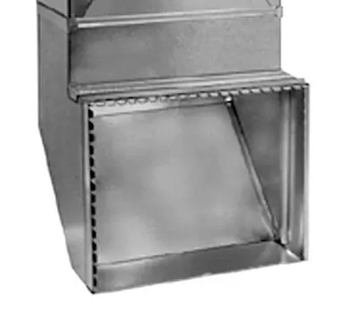 SOUTHWARK METAL 814 20 x 8 to 20 x 16 in. Galvanized 26 Gauge Steel Return Air Package