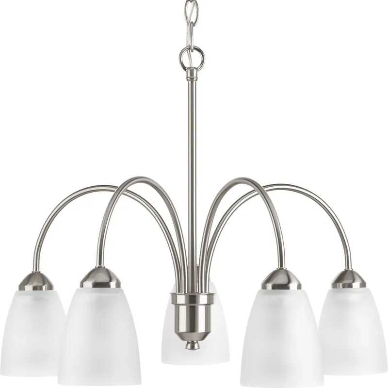 Progress P4735-09 Gather Collection Five-Light Brushed Nickel Replacement MPN