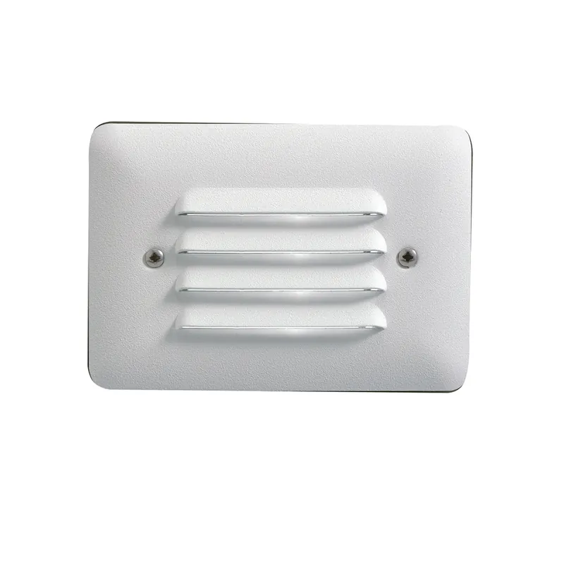 Kichler 15782WHT30R 3000K Louvered LED Mini Step Light