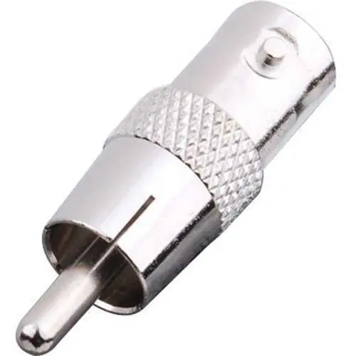 Vanco VAD3X BNC Female Jack to RCA Male Plug
