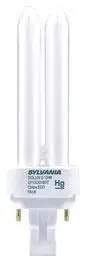 Osram Sylvania 20671 Compact Fluorescent Lamp 13-Watt 4-Pin G24q-1 Base