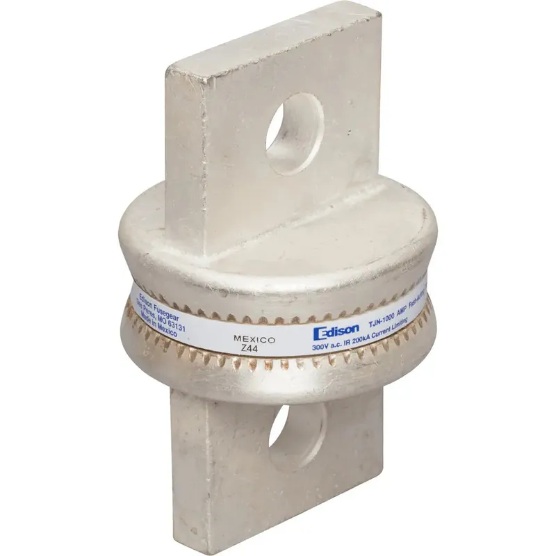 Edison TJN1000 1000A TJN Very Fast-Acting Fuse, Class T, Non-Indicating, 100 kAIC, 170 VDC