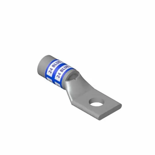 Color-Keyed 54115 Compression Lug 1-Hole 350 kcmil 1/2 Inch Stud