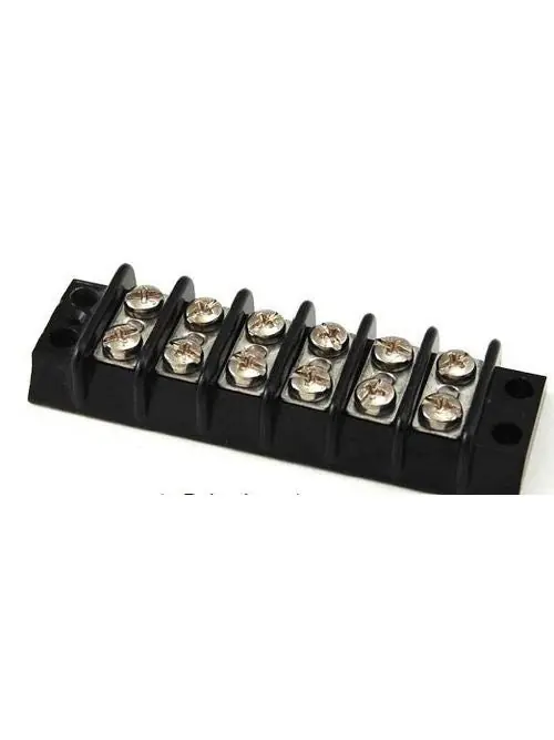 Marathon Special Products 206 Closed Back Phenolic Double Row Terminal Block