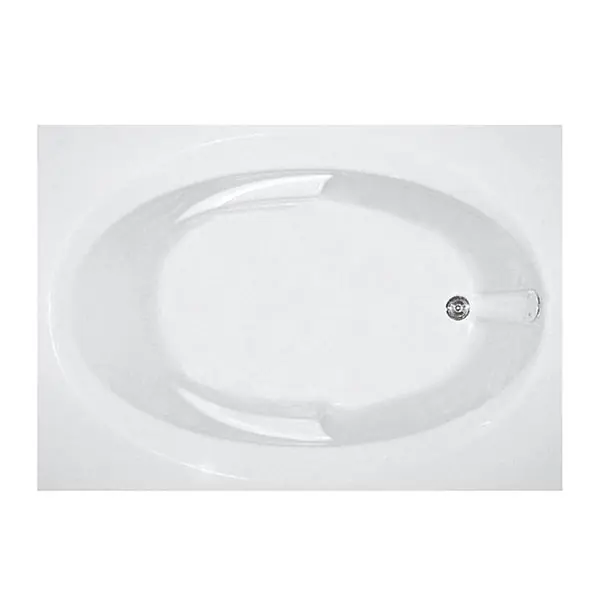 Mansfield 6524WHITE Bathtub Pro-Fit Builder Soaker 60 in L x 42 in W End Drain