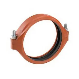 Victaulic W200007PE1 AGS W07 Pipe Rigid Coupling With Gasket 20 in