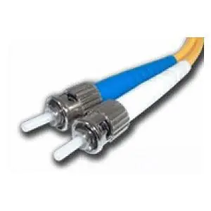 Lynn Electronics STSTDUPSM-3M Fiber Optic Patch Duplex Network Cable ST/ST, 3m