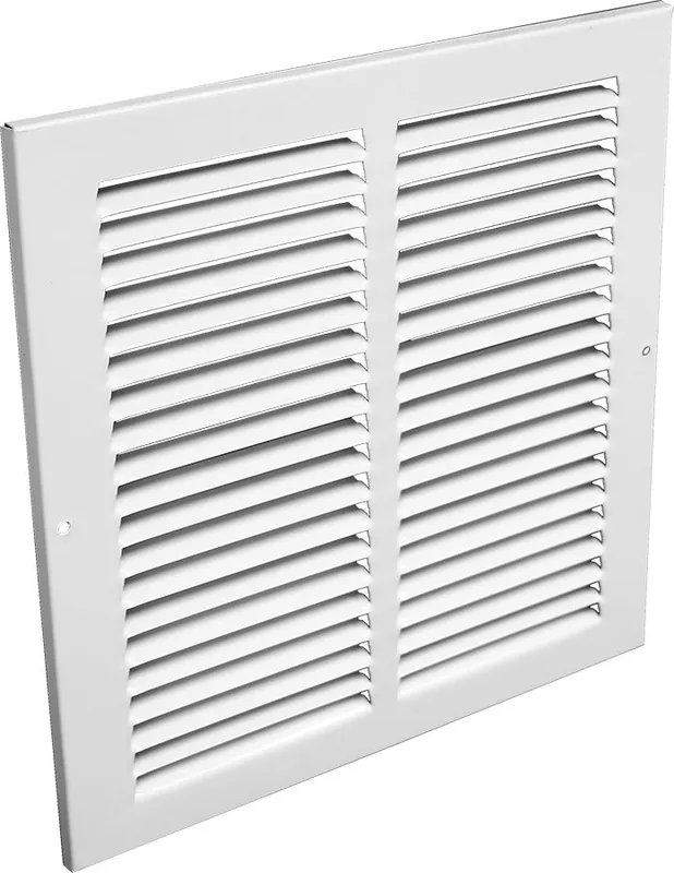Continental Industries G25W1406 Return Air Grille 14 x 6 White Steel 1/2 Spacing