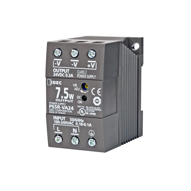 IDEC PS5R-VA24 PS5R-V Switching Power Supply 7.5W 24VDC DIN
