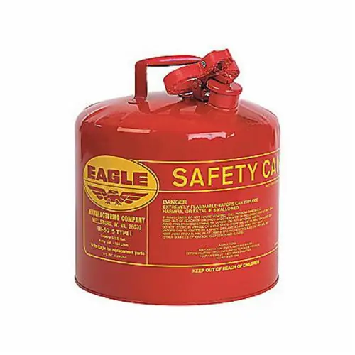 Eagle Manufacturing UI-50-S Type I Safety Can, 5 gal Capacity