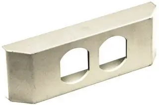 Hubbell HBL24106DRK Raceway Duplex 106 Frame Adpt Hbl2400
