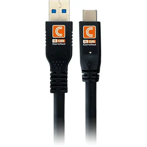 Comprehensive USB5G-AC-6PROBLK Pro AV/IT Integrator Series Ultra-Flexible USB 3.0 5G Male to Male Cable, 6'