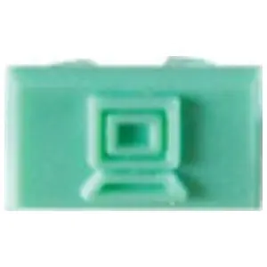 Ortronics OR-40326200 Colored Snap-In Data Icon Light Blue