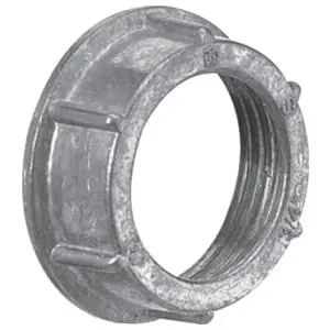 ABB BU202 Steel City® Bushing Zinc Die Cast Rigid/IMC Conduit Heavy Reinforced Ribs 3/4 in.