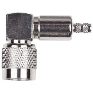 RF Industries RFT-1218 Coax Connector TNC Male R/A Crimp Nickel Body Plating