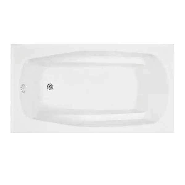 Mansfield 6653TFSLHWHITE Mansfiel 3260 TFS Pro-Fit bathtub with integral flange soaker