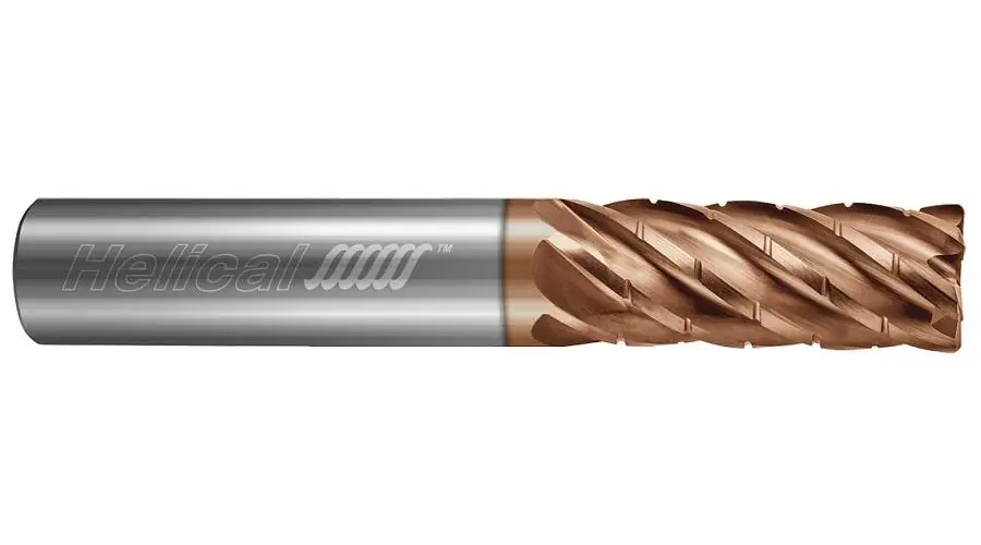 Helical 83153 Corner Radius End Mill 1/2 in Diameter 2-1/2 in Overall Length TPLUS