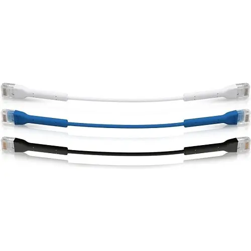 Ubiquiti U-CABLE-PATCH-3M-RJ45-BL UniFi Ultra-Thin OD 3mm Ethernet Patch Cable, 3m, Blue
