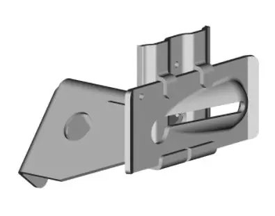 Leviat MB200002 Meadow Burke Steel Snap Bracket
