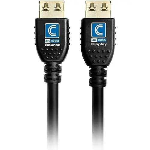 Comprehensive NFHD18G-20PROBLKA NanoFlex Pro AV/IT Integrator Series Active 4K 18G High Speed HDMI Cable, 20'