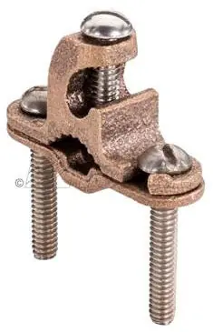 Topaz 627 1/2 to 1 Brass Ground Clamp