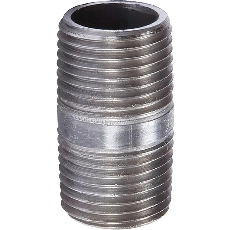 Southland 10100 1/8 In. x Close Welded Steel Galvanized Nipple