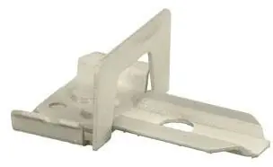 Hubbell HBL2089EIV Raceway End Red Connector Hbl2000 Series Ivory