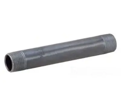 MATCO-NORCA ZNB089 2 x 9 in. Black Chinese Steel Nipple