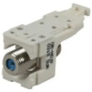 Ortronics OR-HDJF HDJ F-Connector Female to Female 75 OHM Fog White